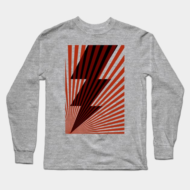 Lightning No. 2 Long Sleeve T-Shirt by SunGraphicsLab